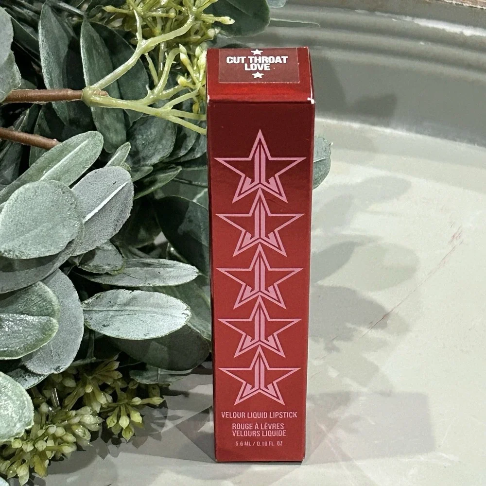 Jeffree Star Cosmetics Velour Liquid Lipstick Cut‎ Throat Love Lip Makeup BNIB